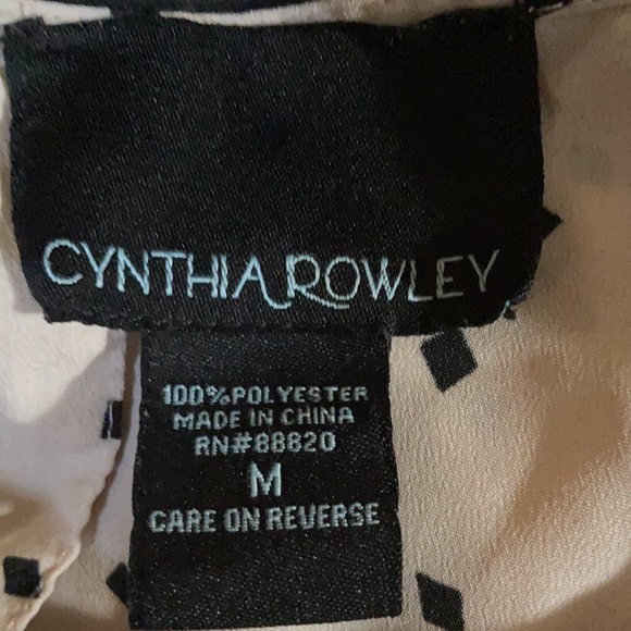 Cynthia Rowley sleeveless blouse. - Picture 3 of 3